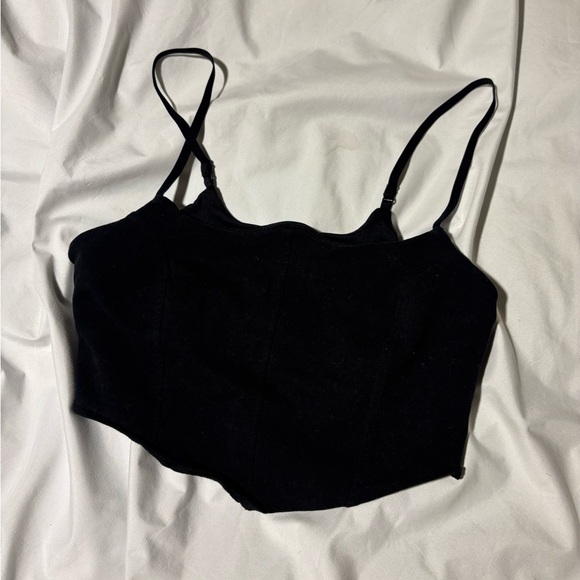 Alo Yoga Airbrush Mesh Corset Tank - Picture 4 of 4